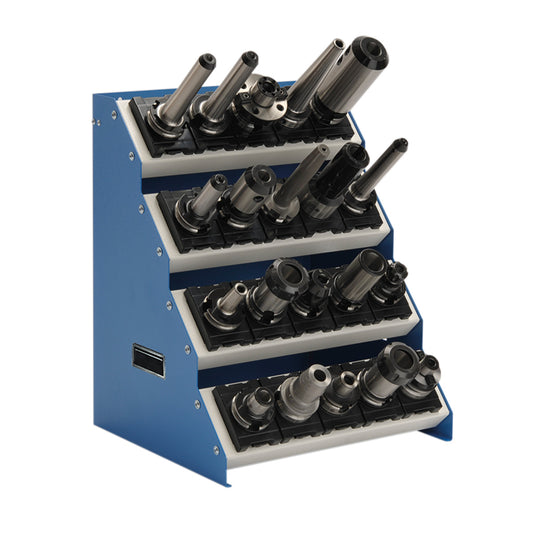 Bench stand for CNC toolholders - 4 magazines 425 x 375 x 525 - for E1, E2 and E3