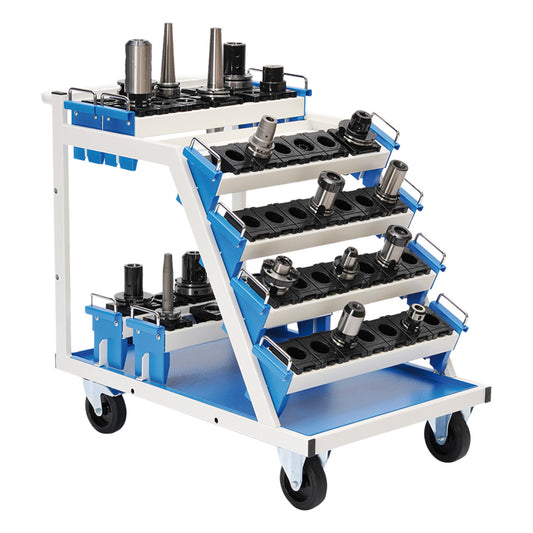 Tool trolley for max. 8 tool carriers 630 x 900 x 860 - without inserts and toolholders