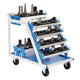 Tool trolley for max. 8 tool carriers 630 x 900 x 860 - without inserts and toolholders
