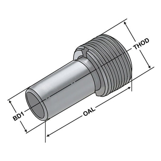 Coolant tube HSK 40