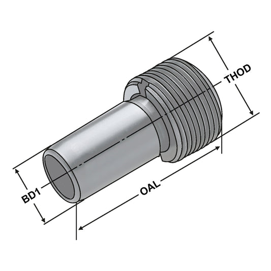 Coolant tube HSK 63
