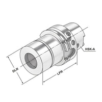 ER-Precision collet chuck HSK 63 - 2/20 - 100 | ER 32