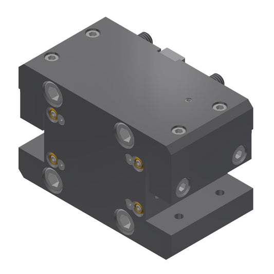 Toolholder with square-multi-receptacle 