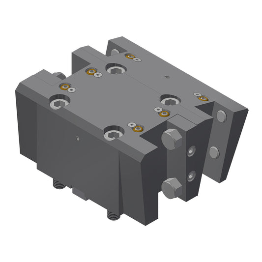 Toolholder with square-multi-receptacle 