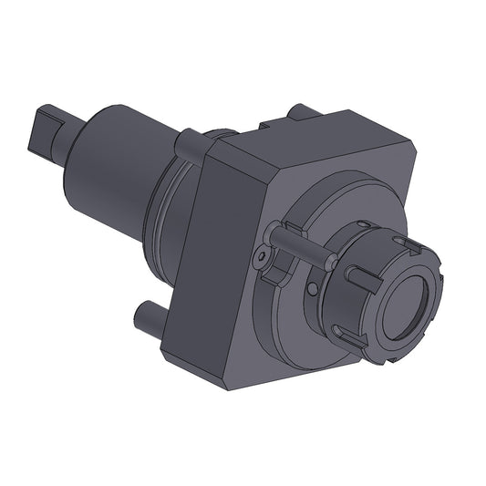 Axial drilling head 