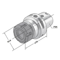 ER-Collet chuck  PSK 63 - 3/26 - 130 | ER 40