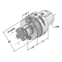Shell mill holder PSK 63 - 22 - 40