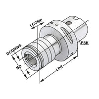 Quick change tapping chuck PSK 63 - M5-M22 - Gr. 2