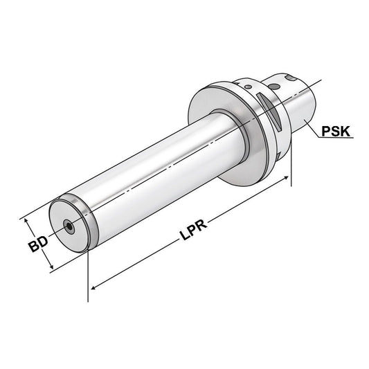 Test arbor  PSK 63 - 40 - 352