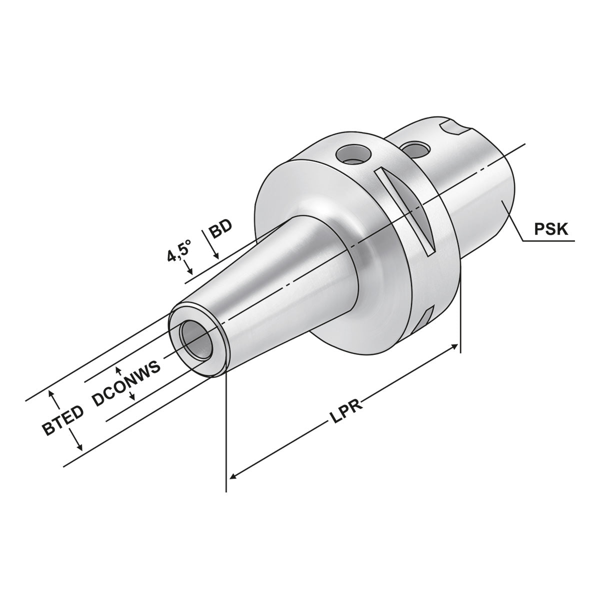 Shrink chuck 4,5° PSK 63 - 06 - 80