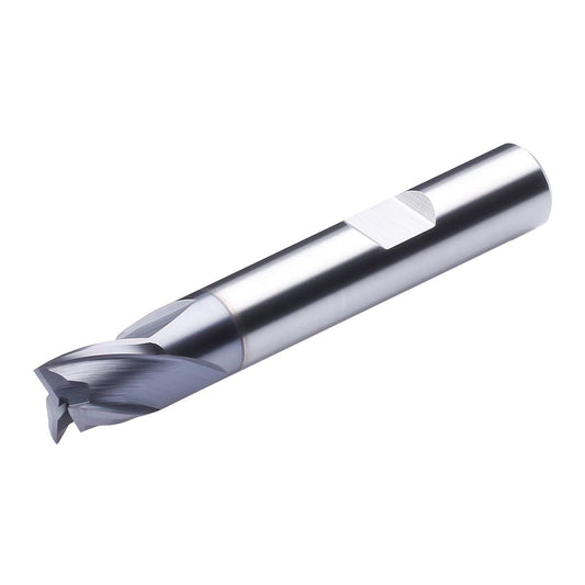 Solid carbide  3 flutes short 8mm 8,0 - 8 AlTiCrN coating