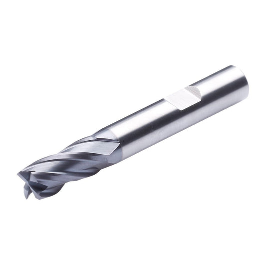 Solid carbide  4 flutes long 6mm 6,0 - 6 AlTiCrN coating