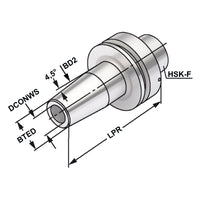 Shrink chuck 4,5° HSK 63 - 08 - 120