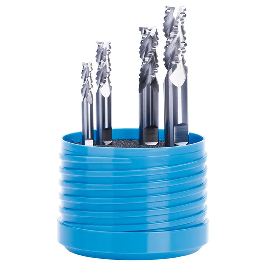 Alu UMG solid carbide ball nose end mill Schruppfr 3 flutes - 6 / 8 / 10 / 12 mm