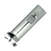 End mill cutter 75° 40mm - 25mm Shank after DIN 1835B 