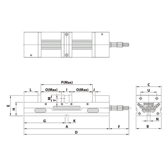 Twin vice TLD-40G/HV mechanical