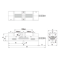 Twin vice TLD-60G/HV mechanical