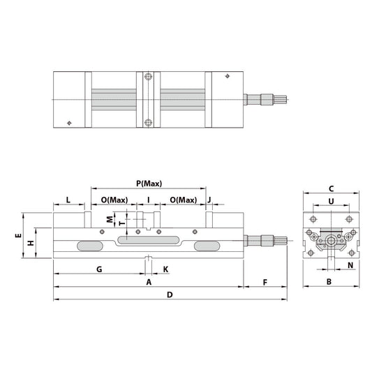 Twin vice TLD-60G/HV mechanical