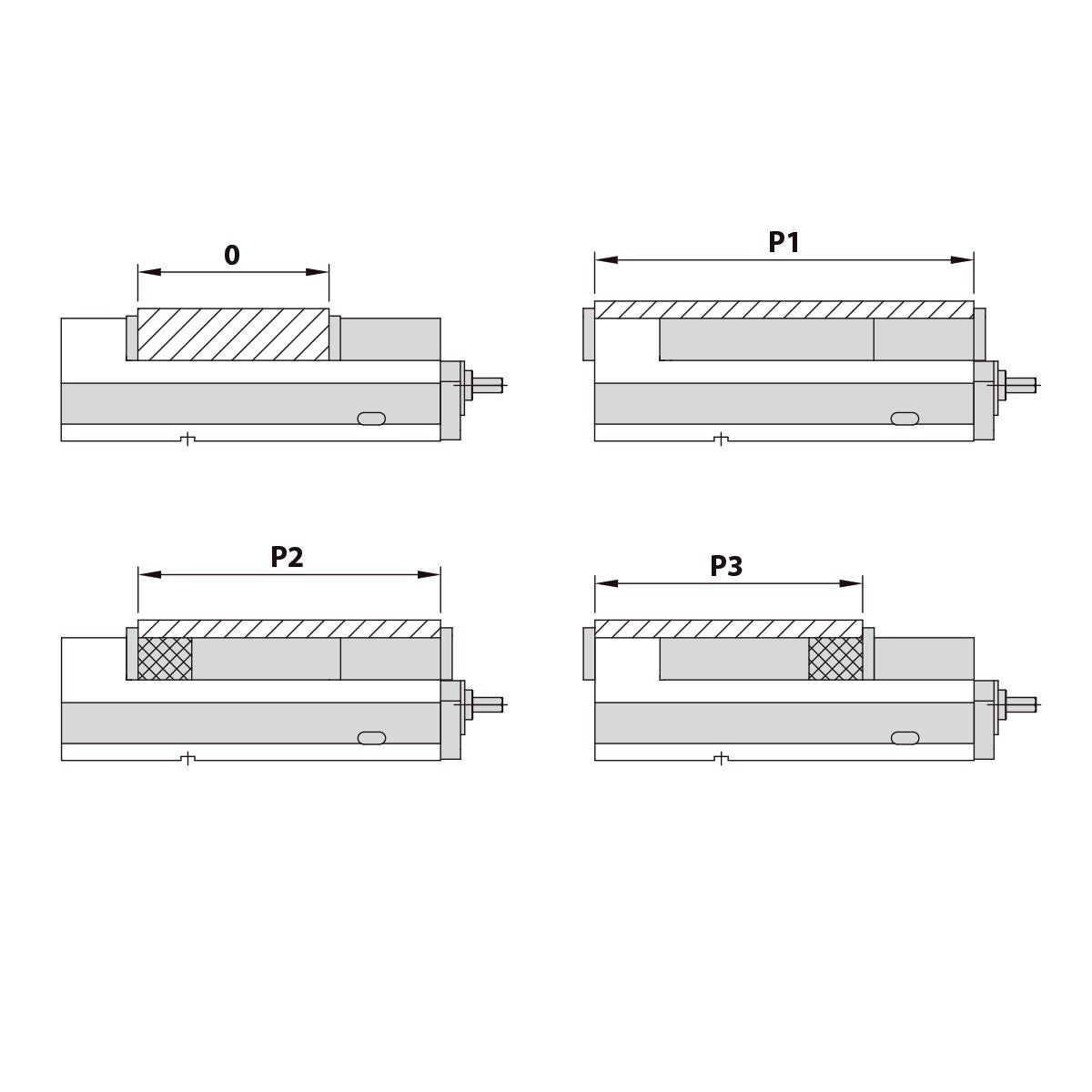 Precision vice AVC-200G/HV mechanical