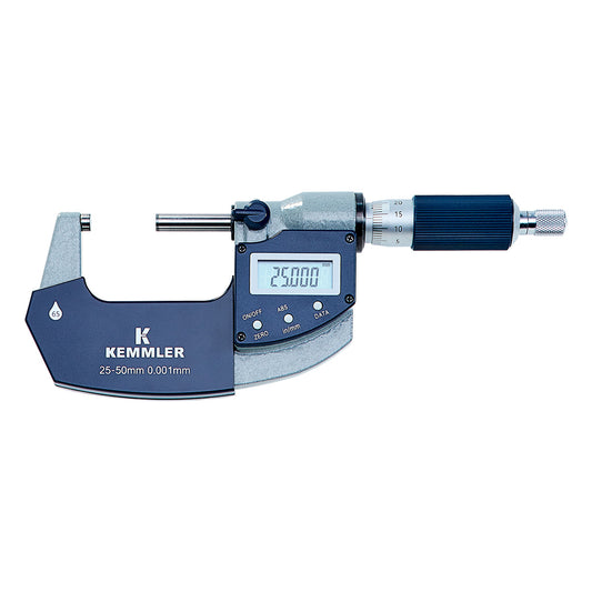 Micrometer | digital | 0 - 25 with data output | IP 65 