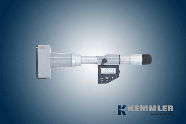 3 point internal micrometer | digital 100-125mm | IP65 | reading 0,001mm