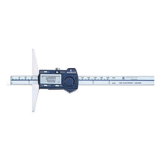 Depth caliper digital 0-150mm with data output 