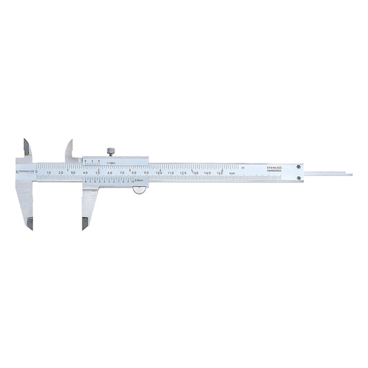 Vernier caliper | 0-150mm analogue | with locking screw
