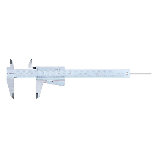 Vernier caliper | 0-150mm analogue | with thumb clamp | Ø 1,8mm