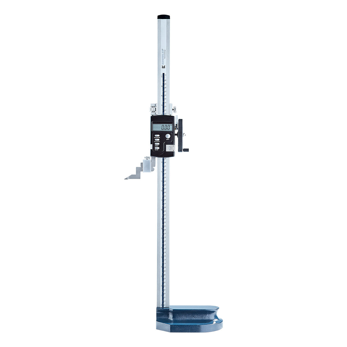 Digital height gauge 0-300mm with hand wheel | reading 0,01mm