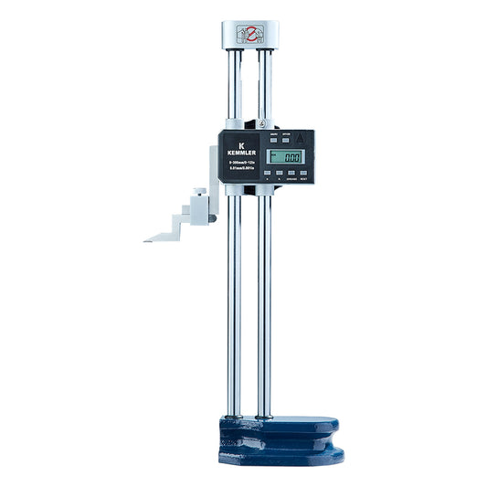 Digital height gauge 0-300mm with hand wheel | reading 0,01mm