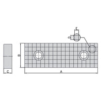 Serrated jaws (Pair) for AVC-200 | AVM-200 