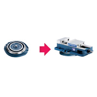 Swivel base for machine vice HP-40