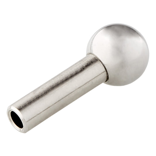 Ball sprayer nozzles with coolant tube 12 mm Ø 12 mm - 10,5 - 4 - 10