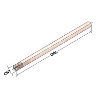 Coolant tube 100mm | Innen Ø 3mm | M5 Gewinde