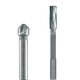 Solid carbide countersinks and solid carbide machine reamers